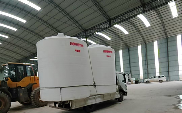 特加厚广河塑料大桶装车运输交付实录